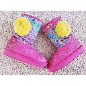 Skechers twinkle toes emoji boots